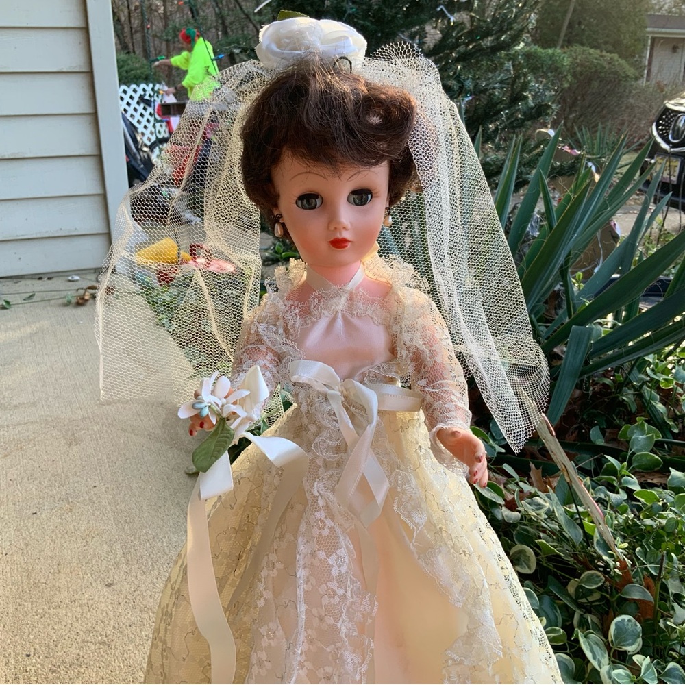 Vintage Your Dream Bride By Eugene Doll Co 1960 - Picture 11 of 16